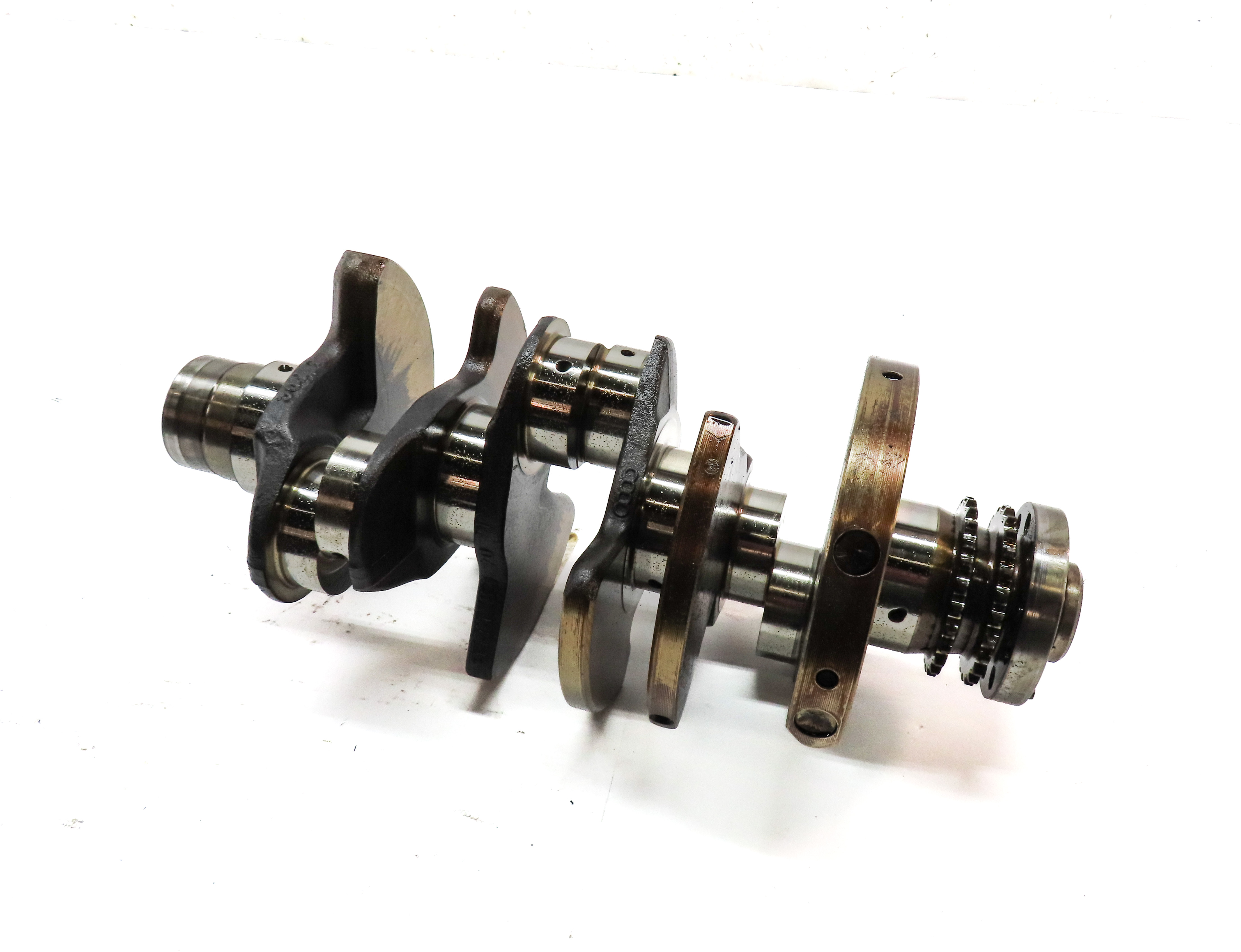 2011 AUDI Q7 (4L) 3.0L SUPER (CJWC) ENGINE CRANKSHAFT CRANK SHAFT — exact item pictured